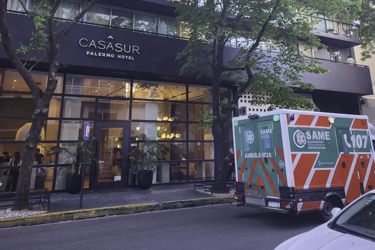 Payne, de 31 años, perdió la vida tras caer del tercer piso del Hotel Casa Sur.