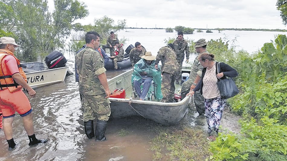 Entre Ríos es una de las provincias afectadas por las inundaciones.