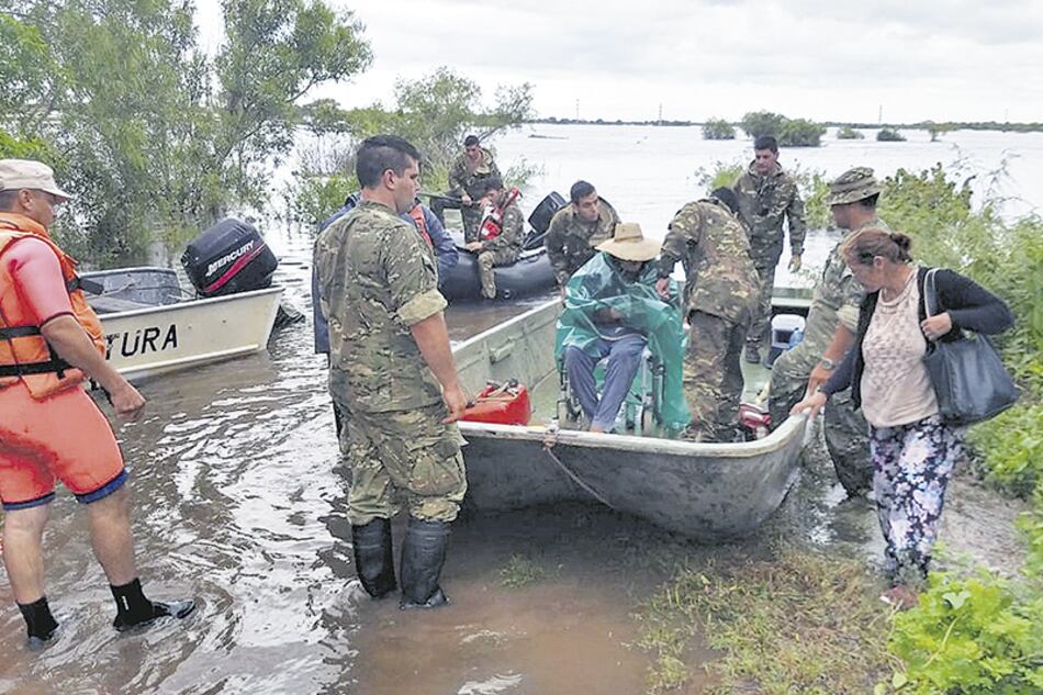 Entre Ríos es una de las provincias afectadas por las inundaciones.