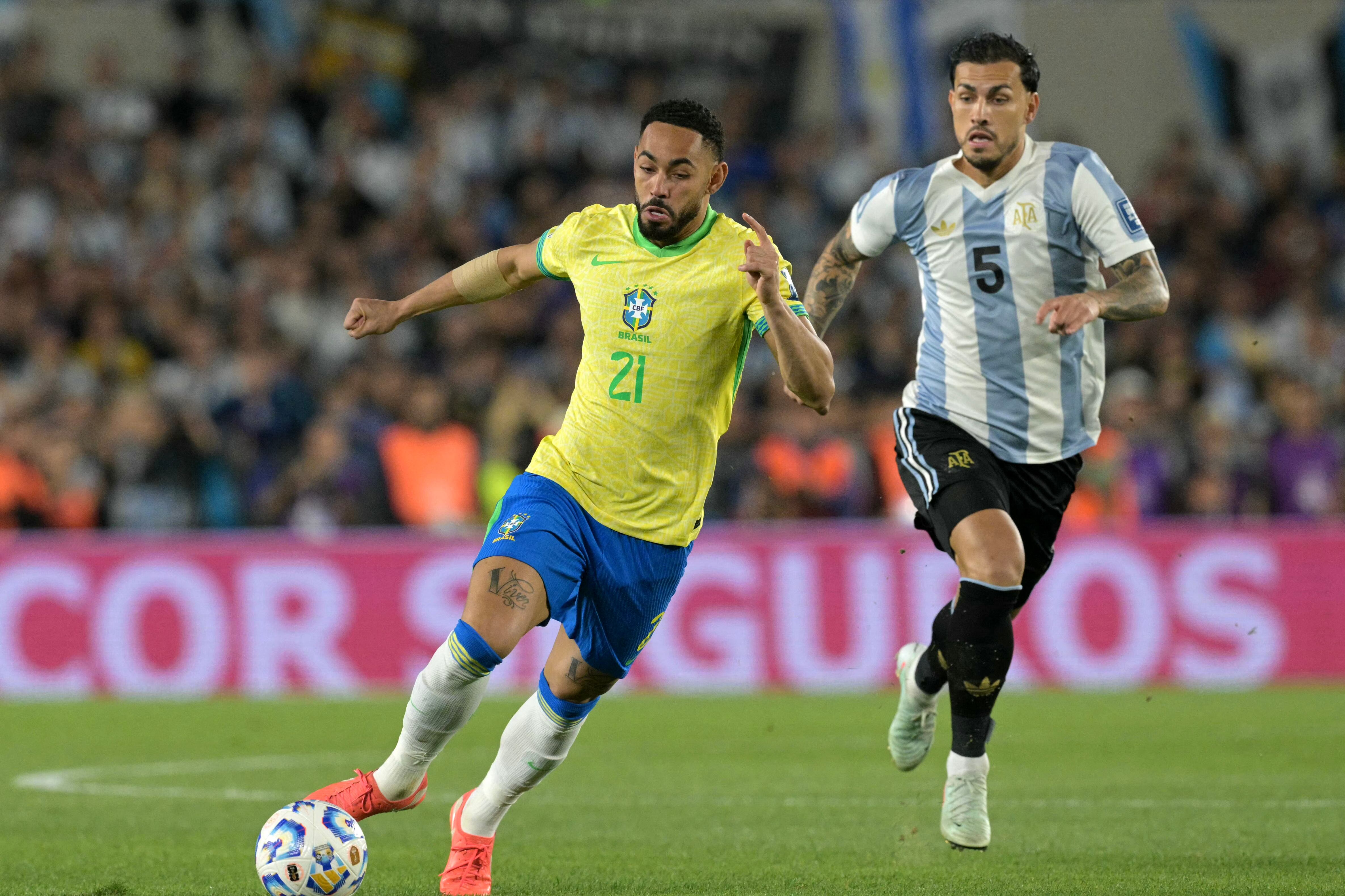Argentina goleó 4 a 1 a Brasil por Eliminatorias.