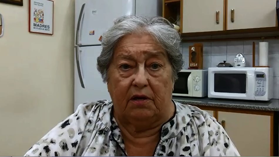 Hebe de Bonafini dijo sentirse "avergonzada de vivir en un país donde está pasando lo que pasa”.