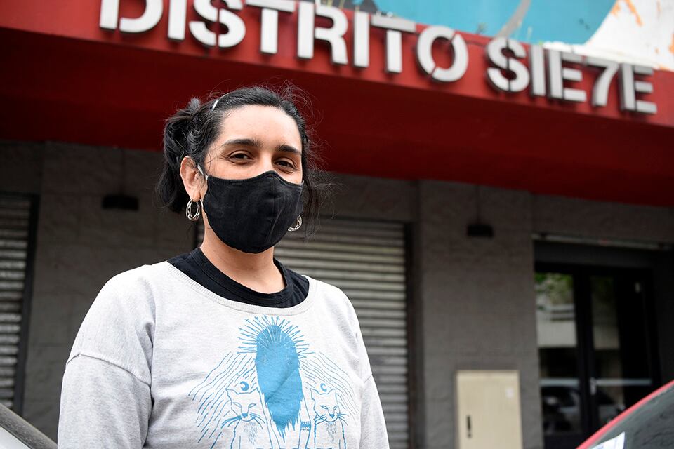 Marianela Mennelli, integrante del Colectivo Rosarino de Espacios Culturales (CREC).