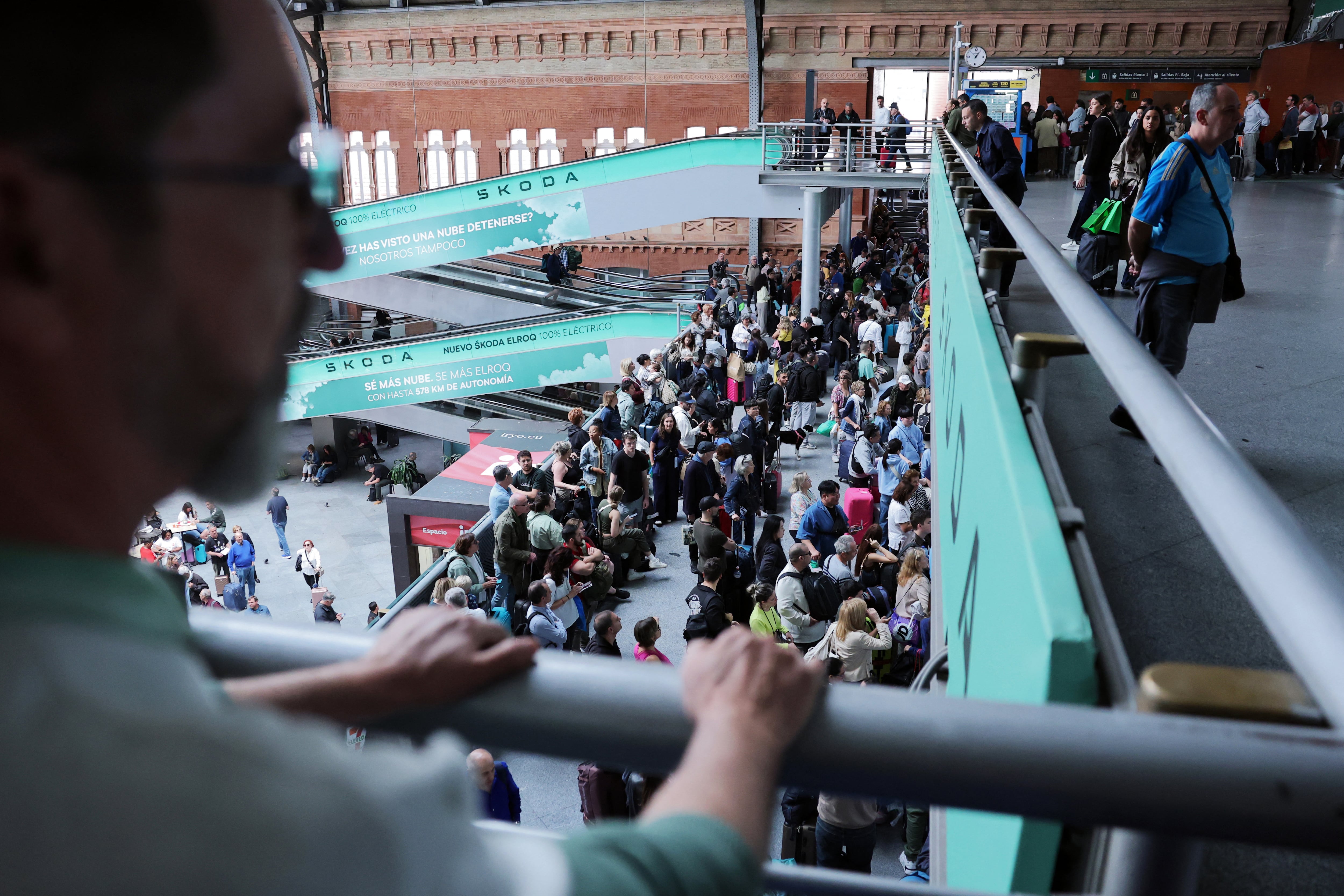 España estuvo sin electricidad por varias horas.
