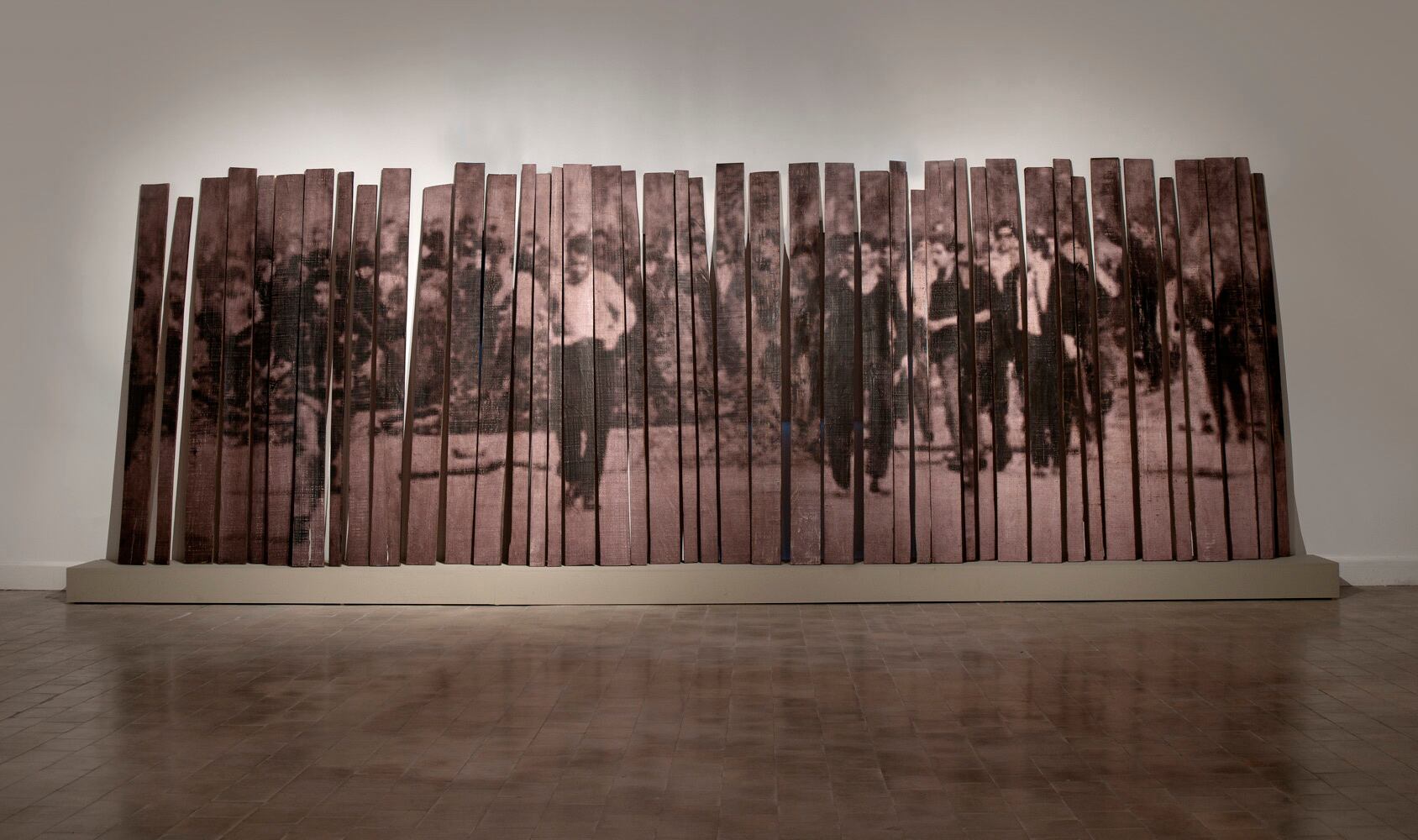 "Matorral", de Graciela Sacco, se expuso este año en Bogotá en el marco de la Bienalsur.