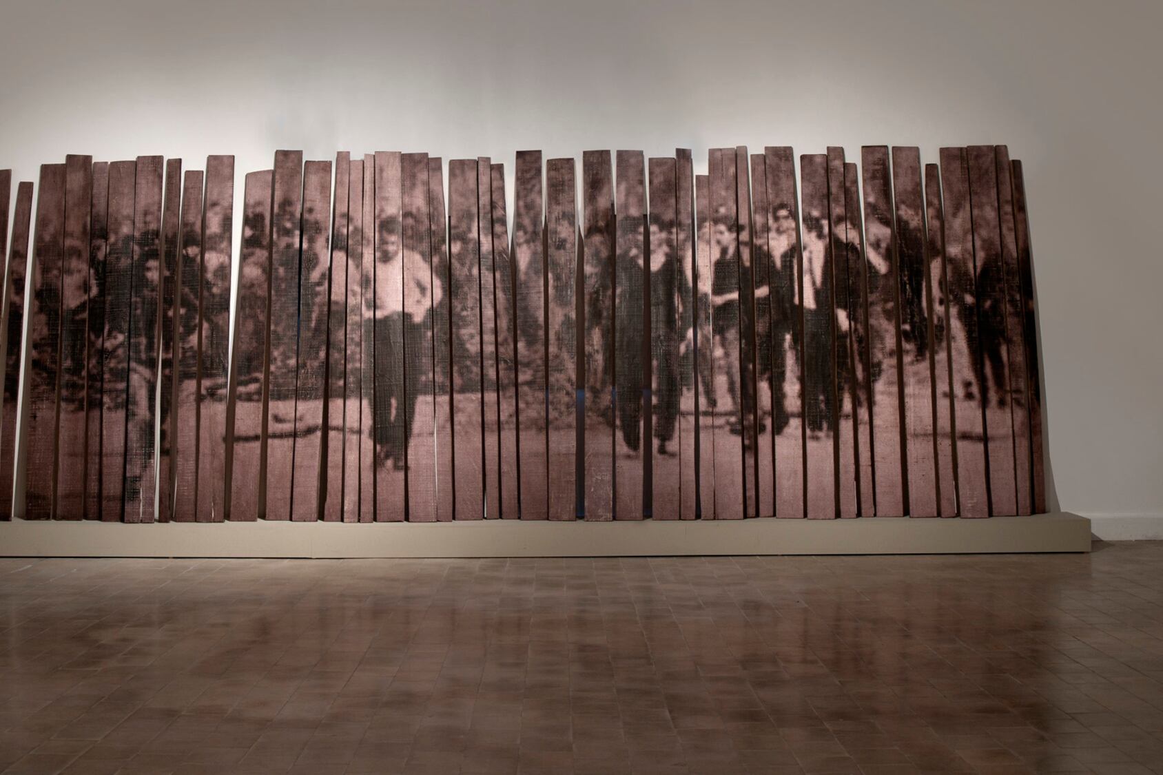 "Matorral", de Graciela Sacco, se expuso este año en Bogotá en el marco de la Bienalsur.