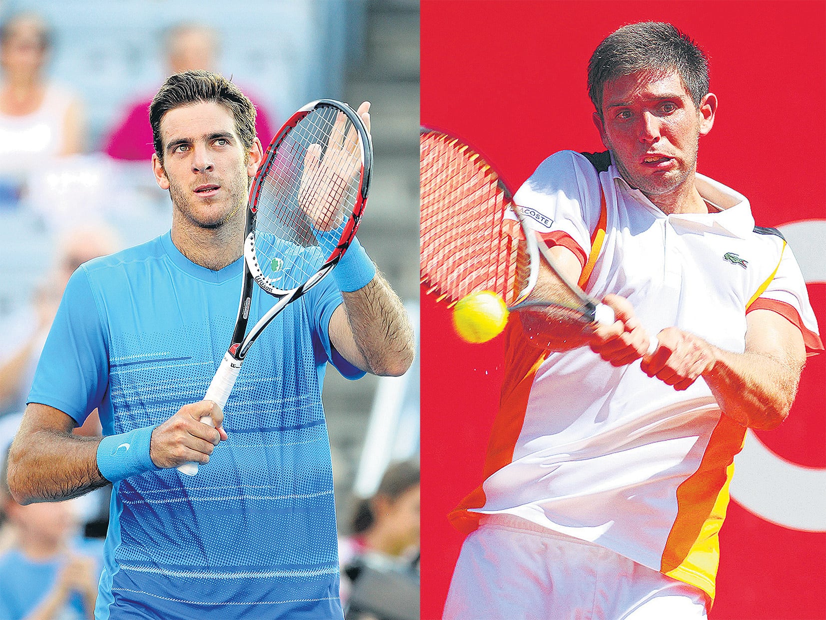 Del Potro debuta; Delbonis viene de derrotar al ruso Kuznetsov en primera ronda.