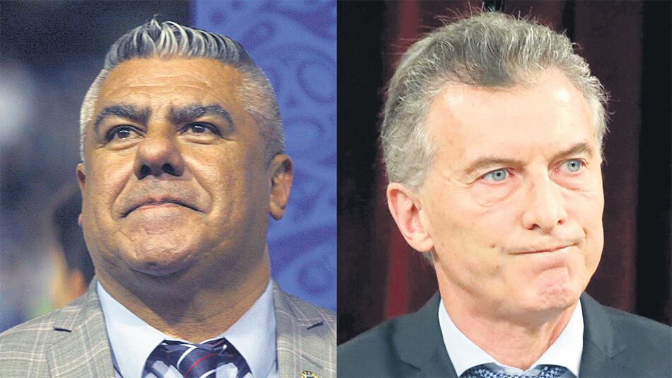 Claudio Tapia y Mauricio Macri, dos de los nombres que están tratando el ingreso de las SAD al fútbol.