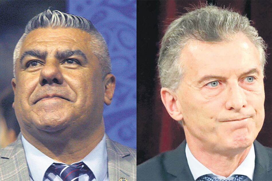 Claudio Tapia y Mauricio Macri, dos de los nombres que están tratando el ingreso de las SAD al fútbol.