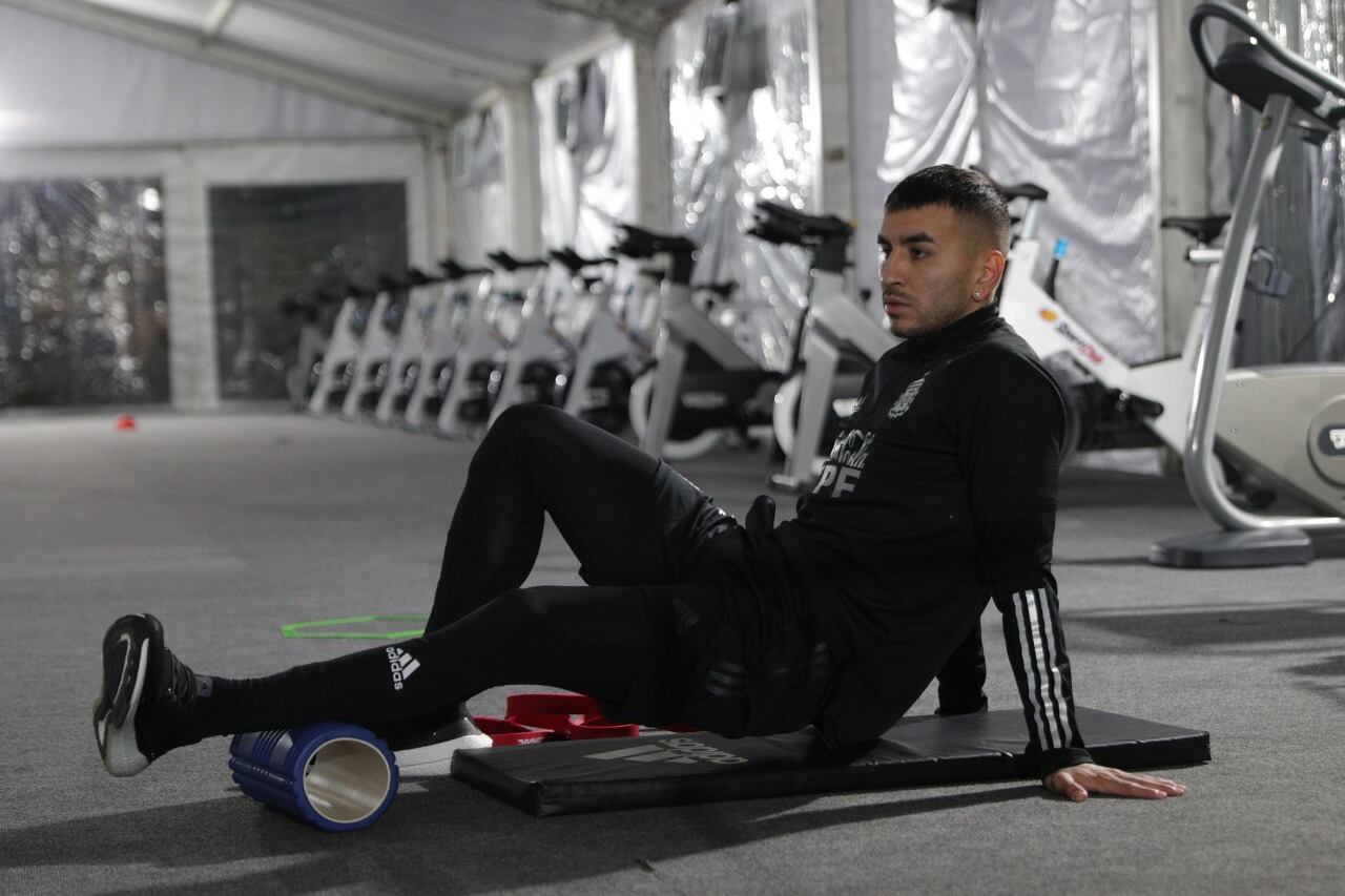 Angel Correa fue uno de los que brilló ante Bolivia.