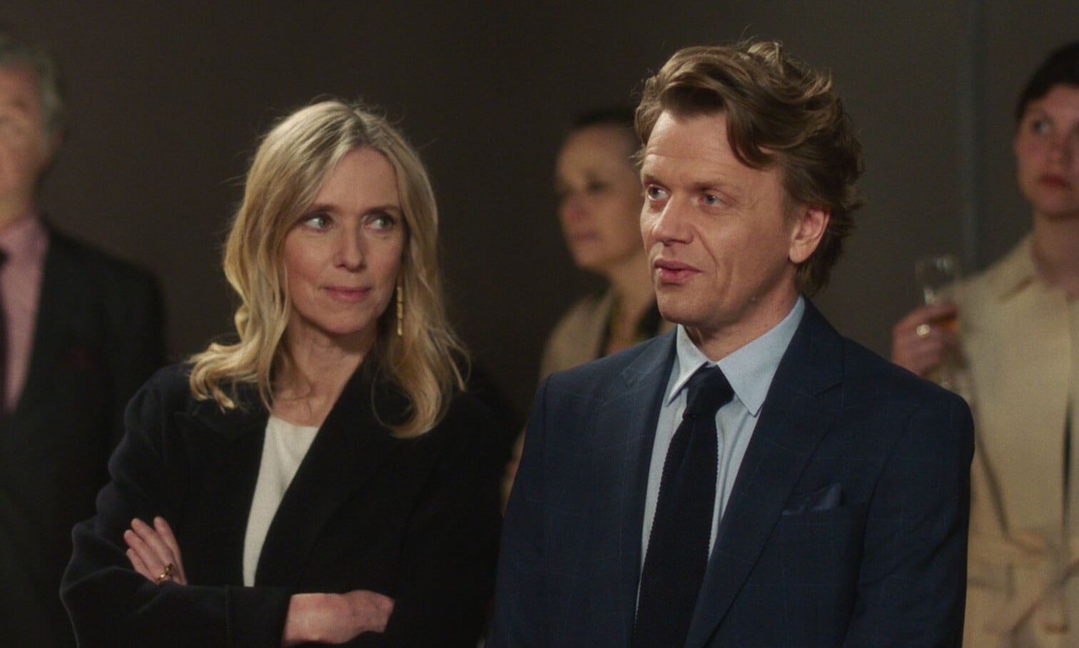 Léa Drucker y Alex Lutz en una escena de "El cuadro robado".