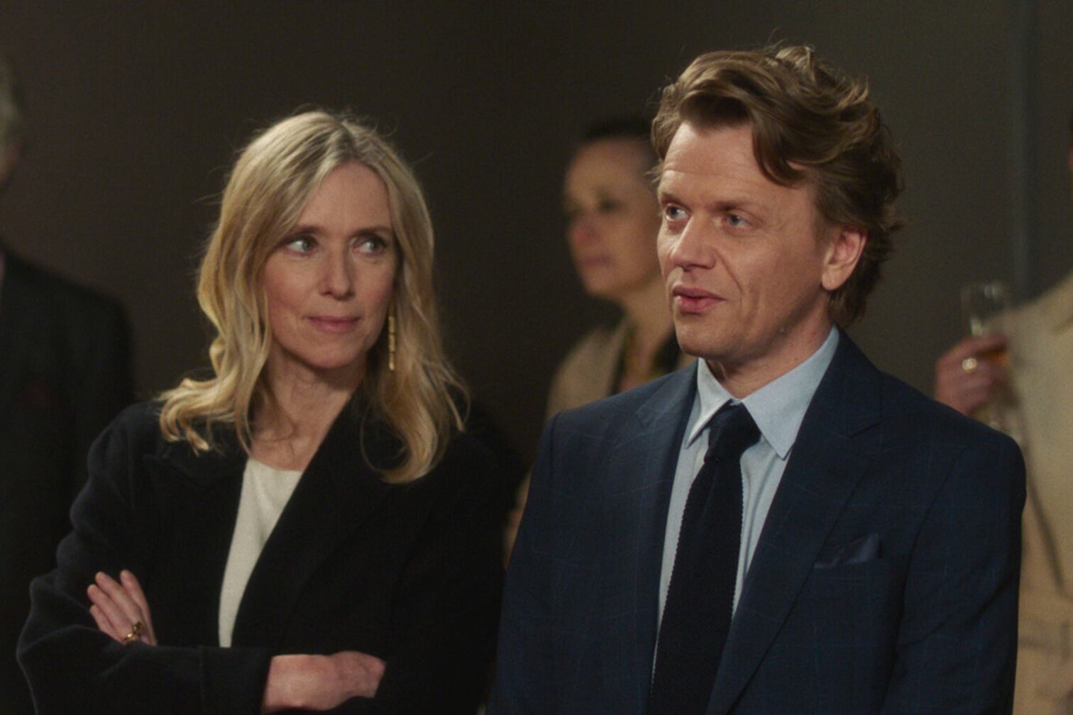 Léa Drucker y Alex Lutz en una escena de "El cuadro robado".