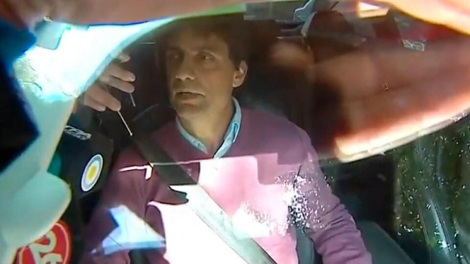 Hernán Lacunza al ingresar a su reunión con el presidente Mauricio Macri.