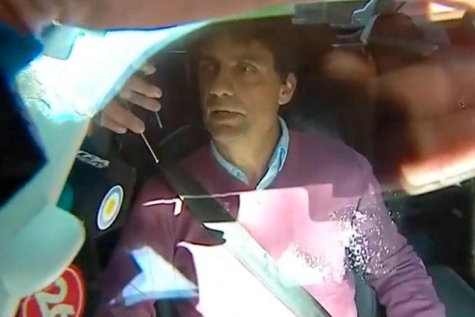 Hernán Lacunza al ingresar a su reunión con el presidente Mauricio Macri.