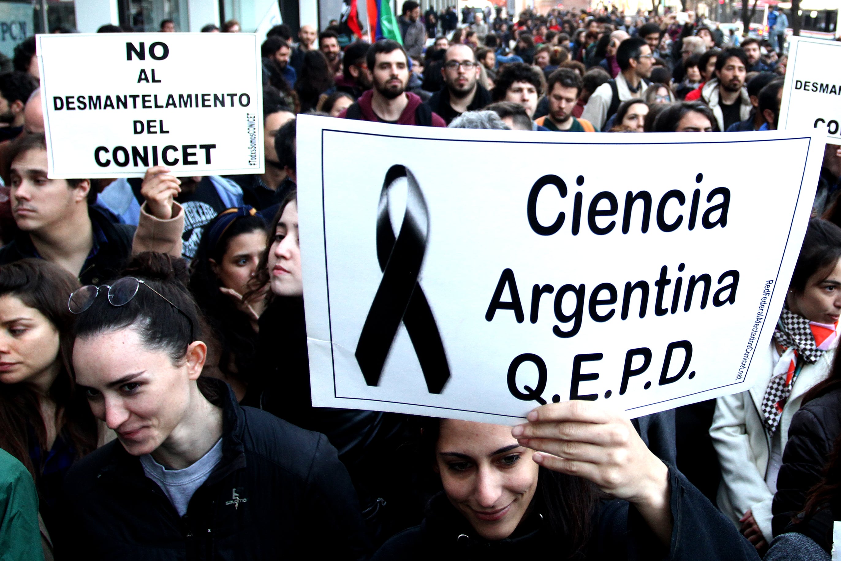 La ciencia argentina sufrió el abandono del gobierno de Macri.