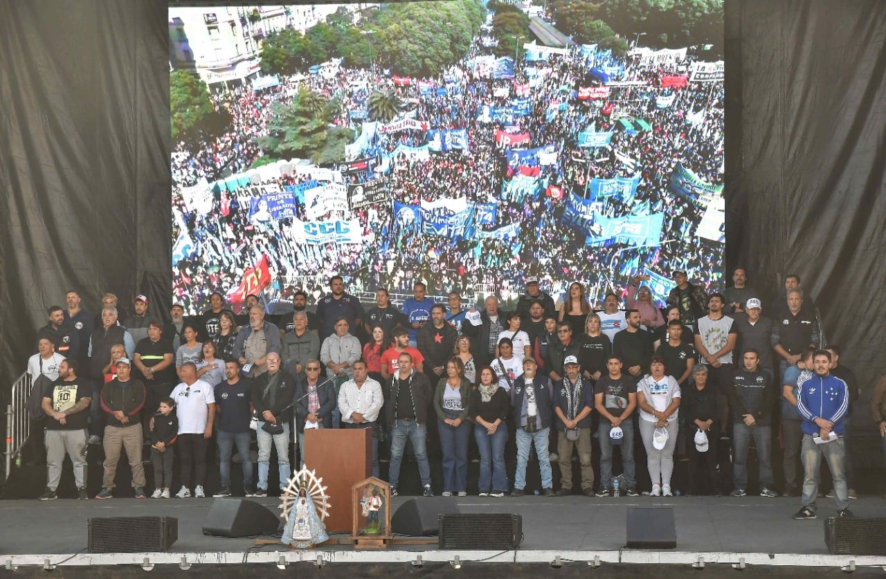 La UTEP, en la 9 de Julio.