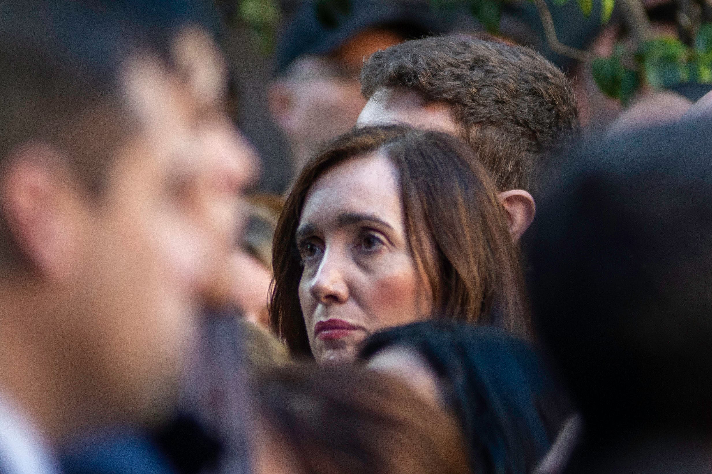 La vicepresidenta, Victoria Villarruel.