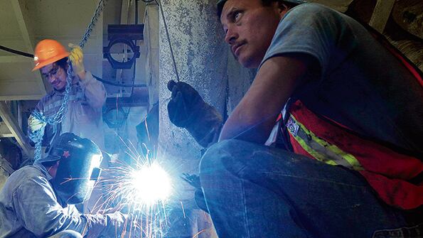 El empleo del sector se redujo en 4,2 por ciento contra octubre de 2017.