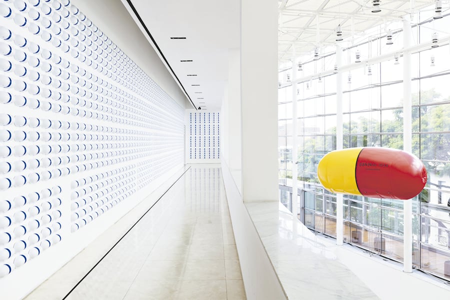 obras de la muestra Tiempo partido de General Idea