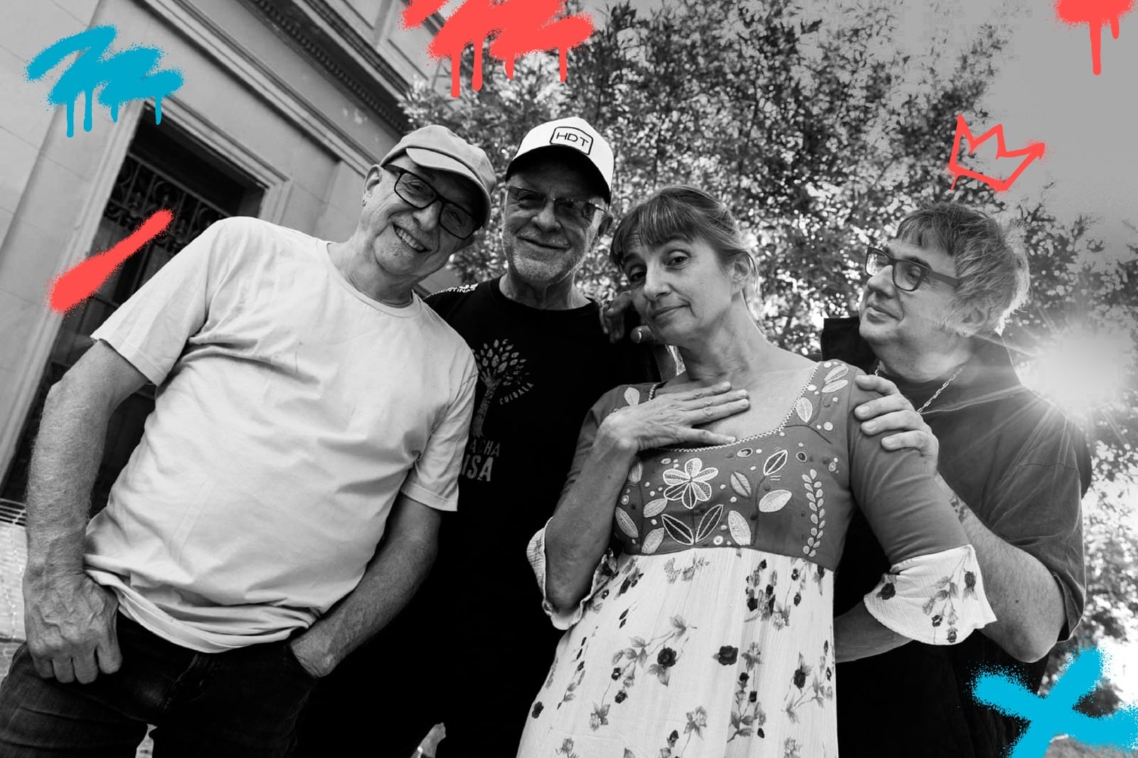 El cuarteto presenta "Alza la voz" viernes, sábado y domingo en Marcelo T. de Alvear 1125.