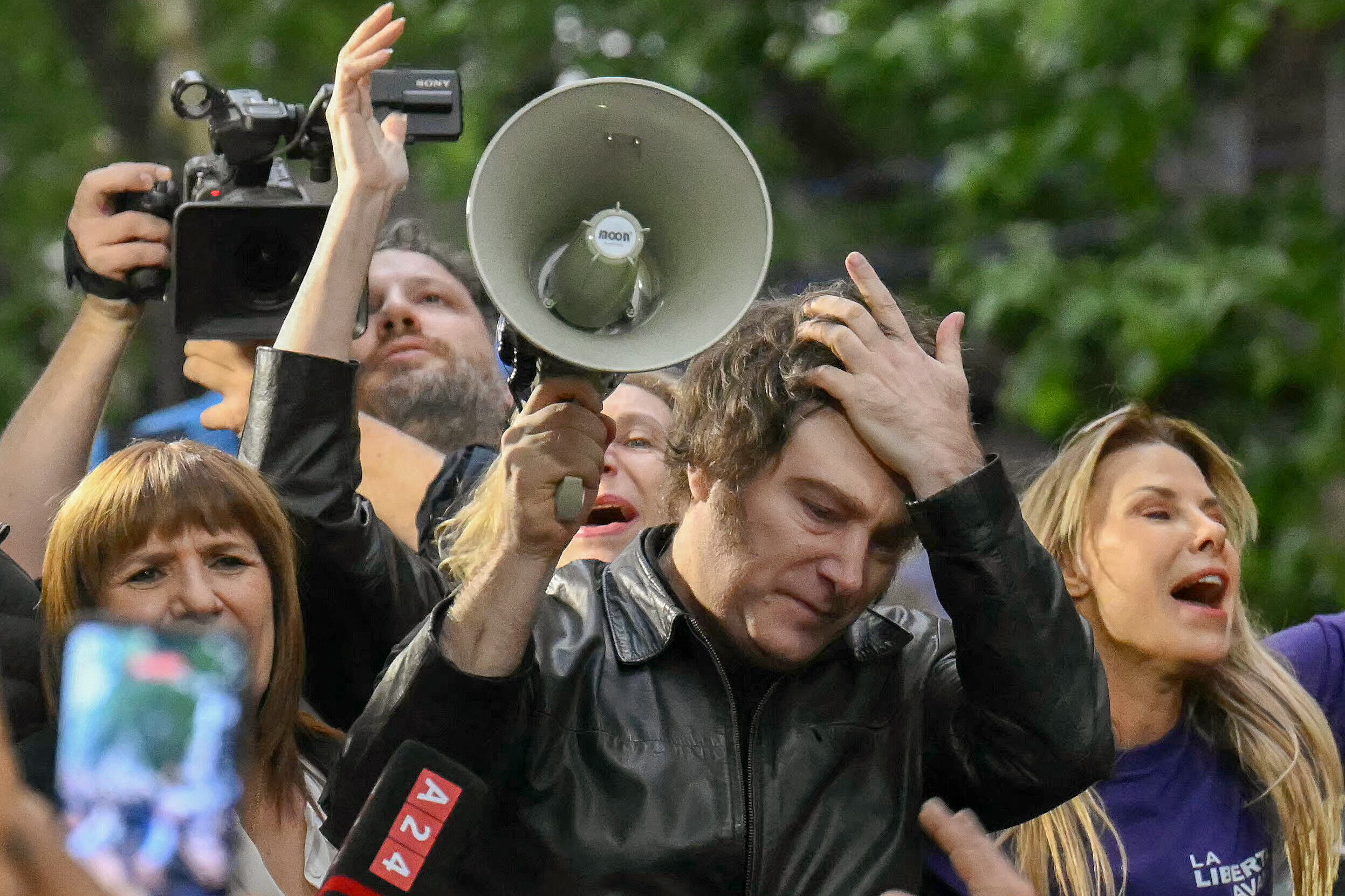 Javier Milei en campaña-21/10/2025