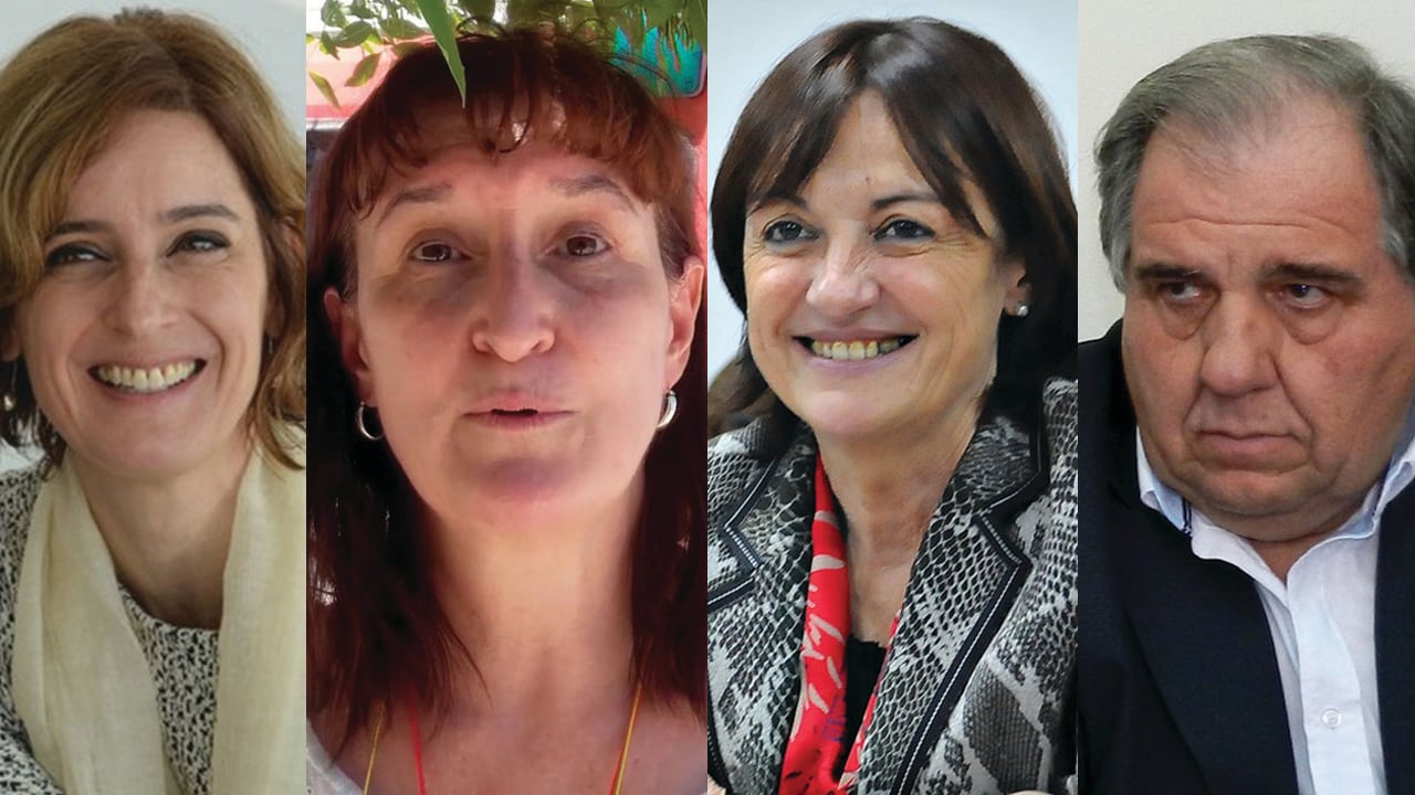 Erica Hymes, Andrea Uboldi, Alicia Ciciliani y Pedro Morini.