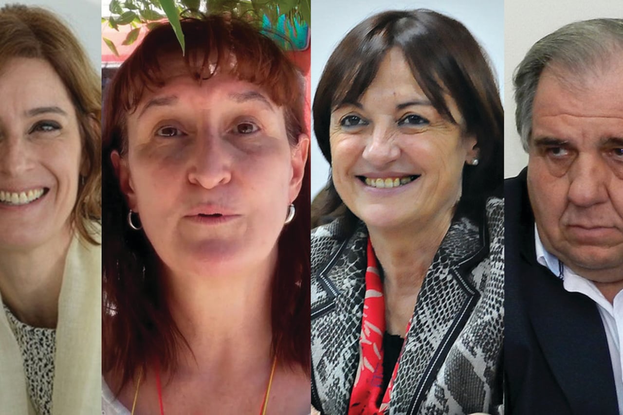 Erica Hymes, Andrea Uboldi, Alicia Ciciliani y Pedro Morini.