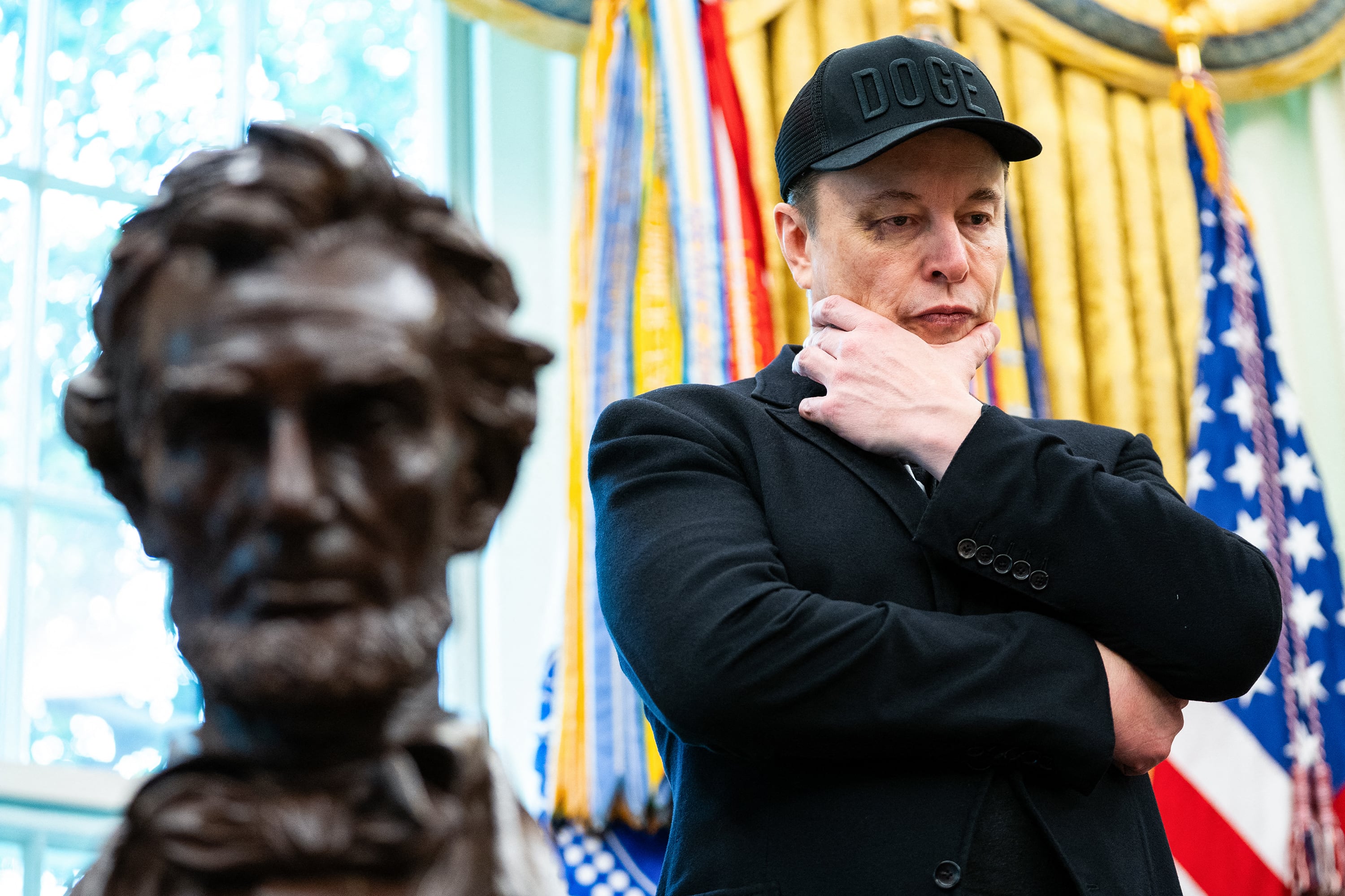 Elon Musk, cuando era el colaborador estrella de Donald Trump.