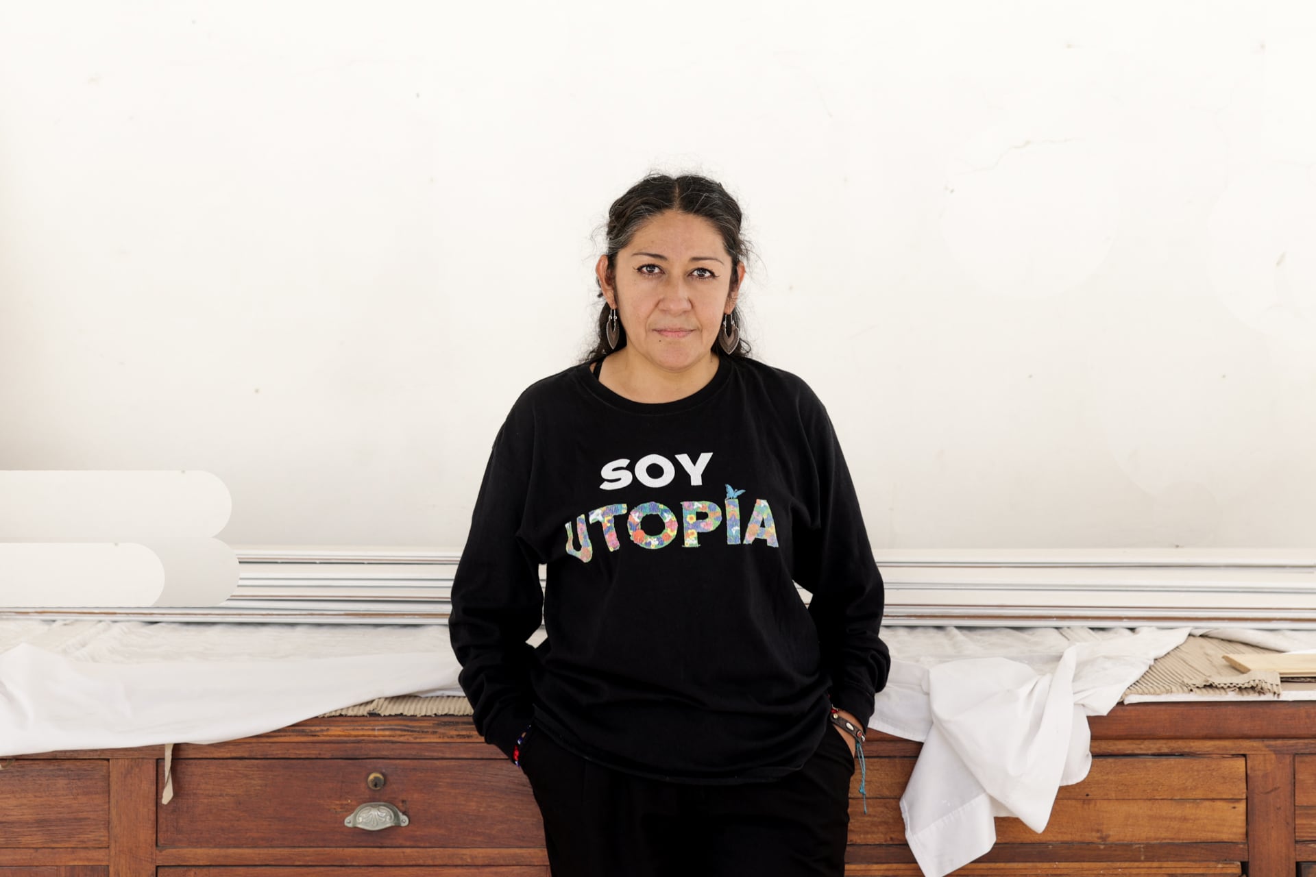 Lía Membrillo, coordinadora del proyecto Utopías. 