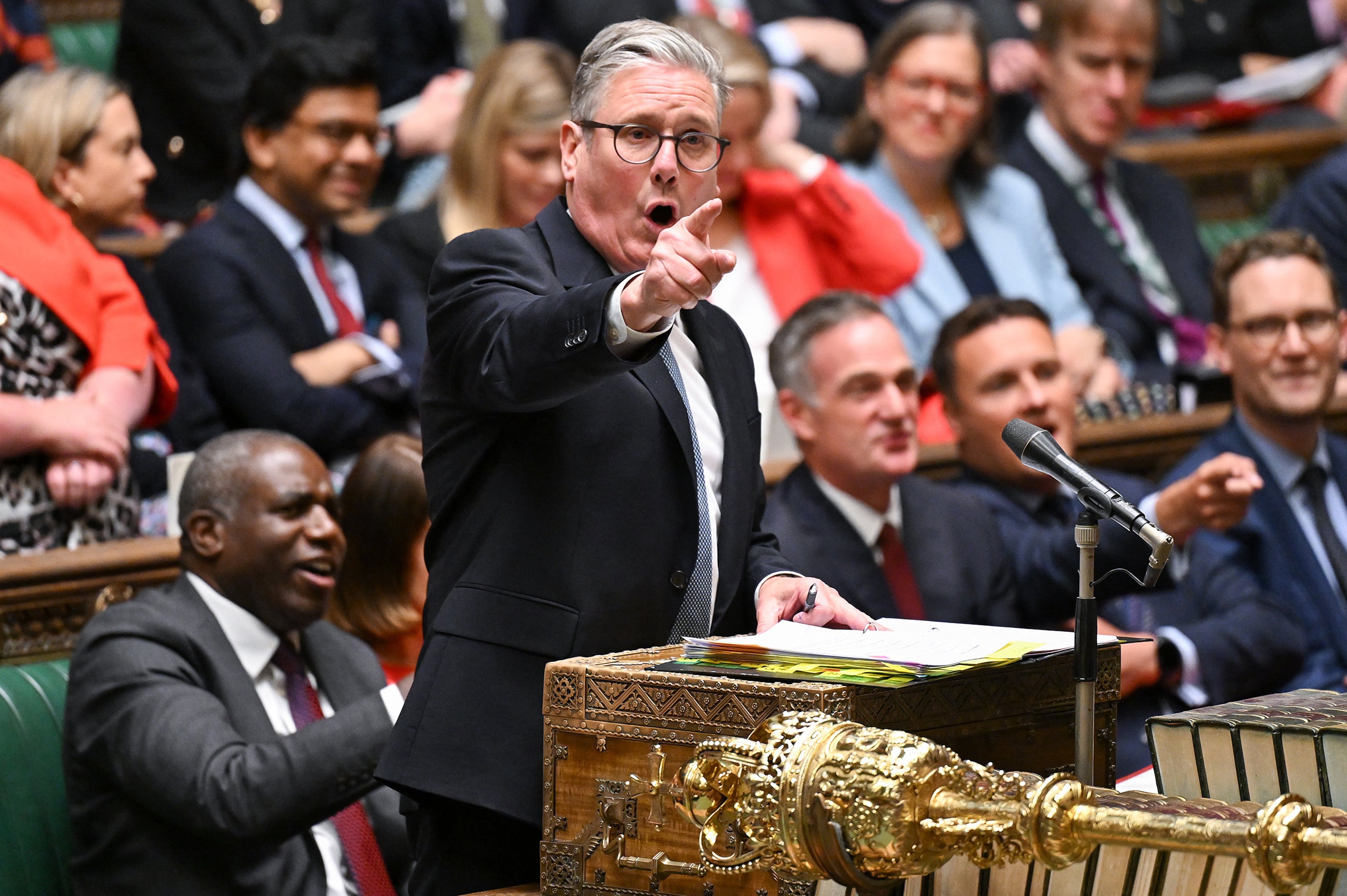 Kier Starmer, primer ministro de Gran Bretaña.