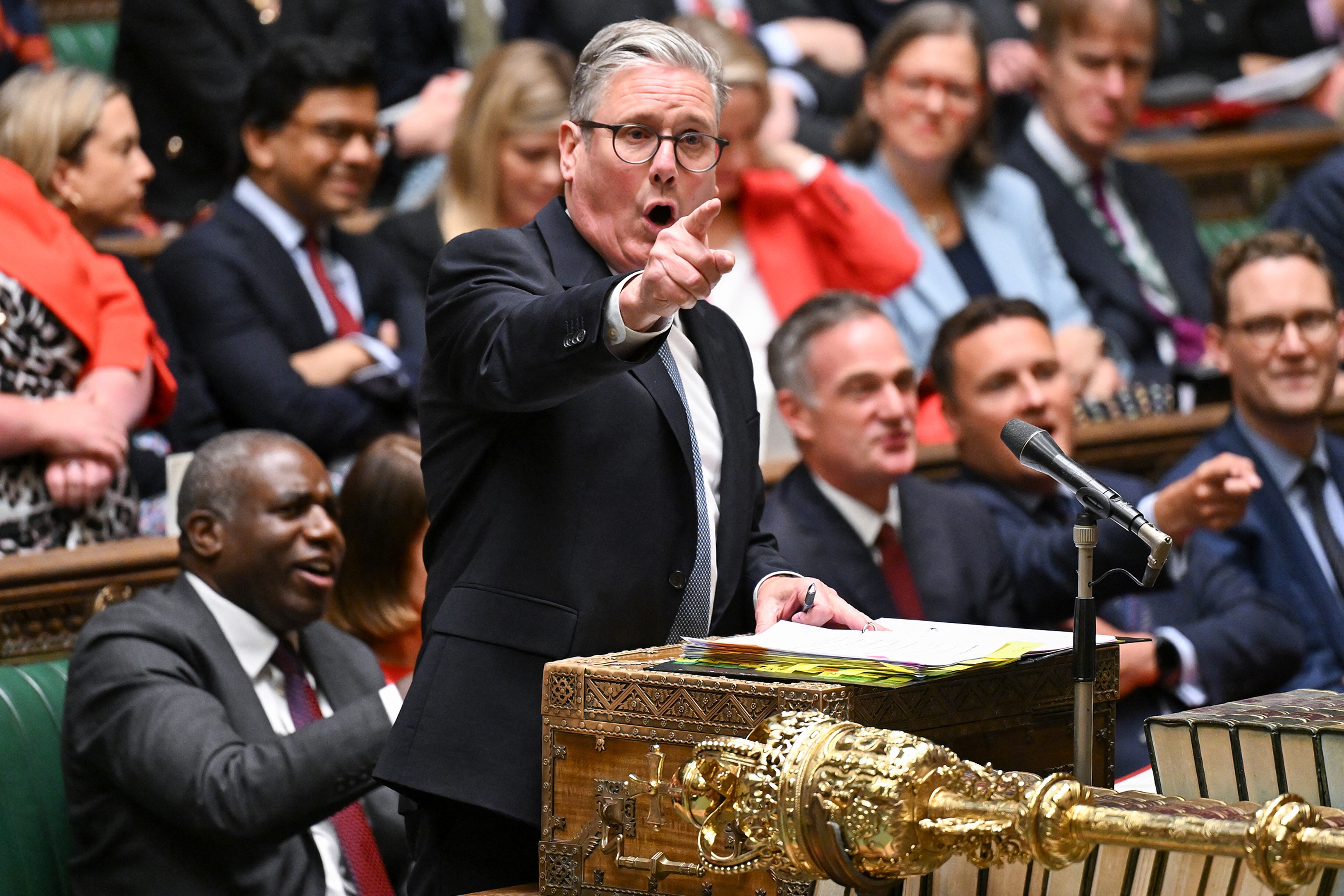 Kier Starmer, primer ministro de Gran Bretaña.