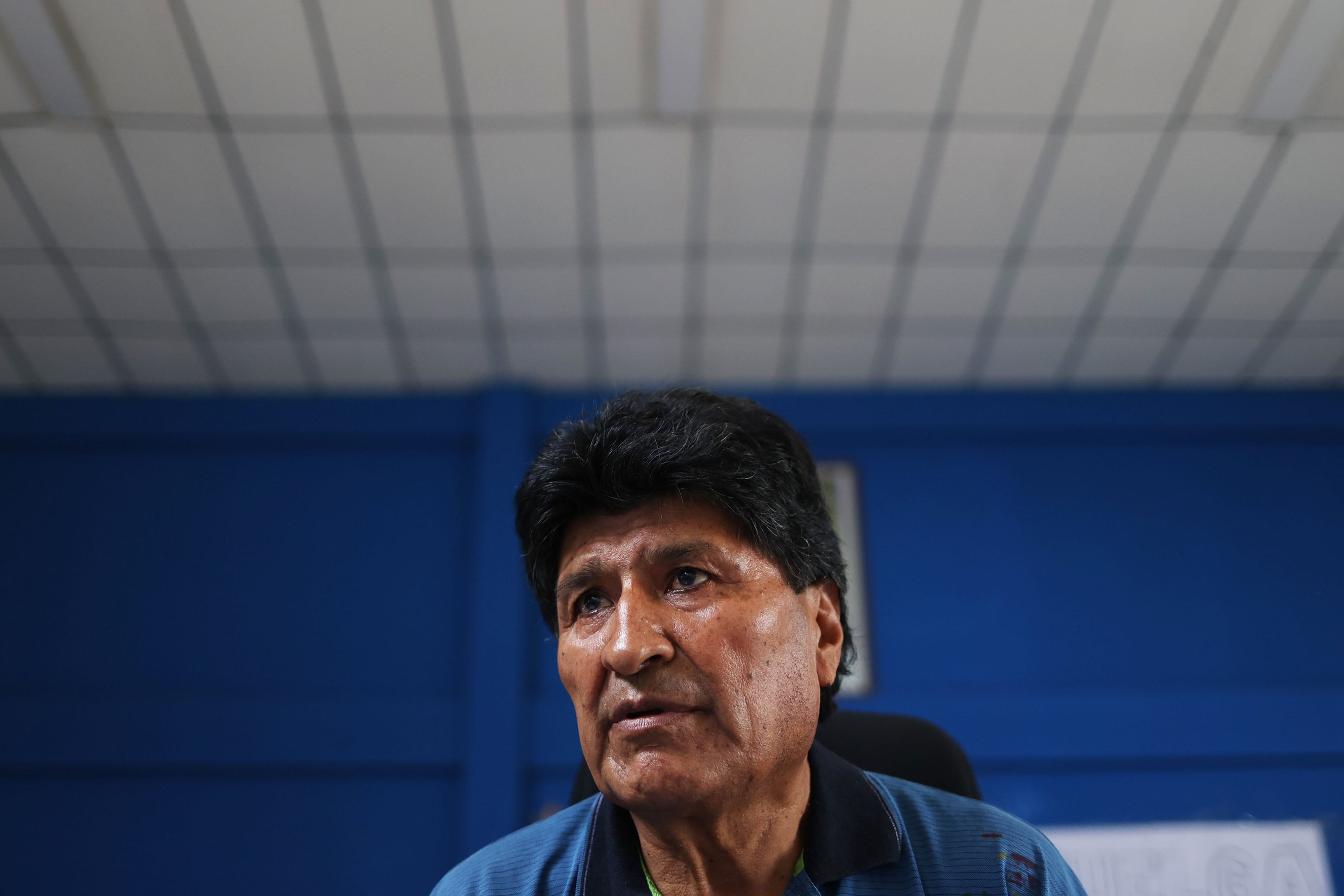 Evo Morales, expresidente de Bolivia.