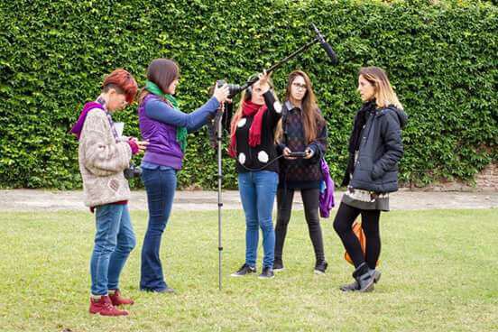 Instancia de producción durante el primer encuentro.