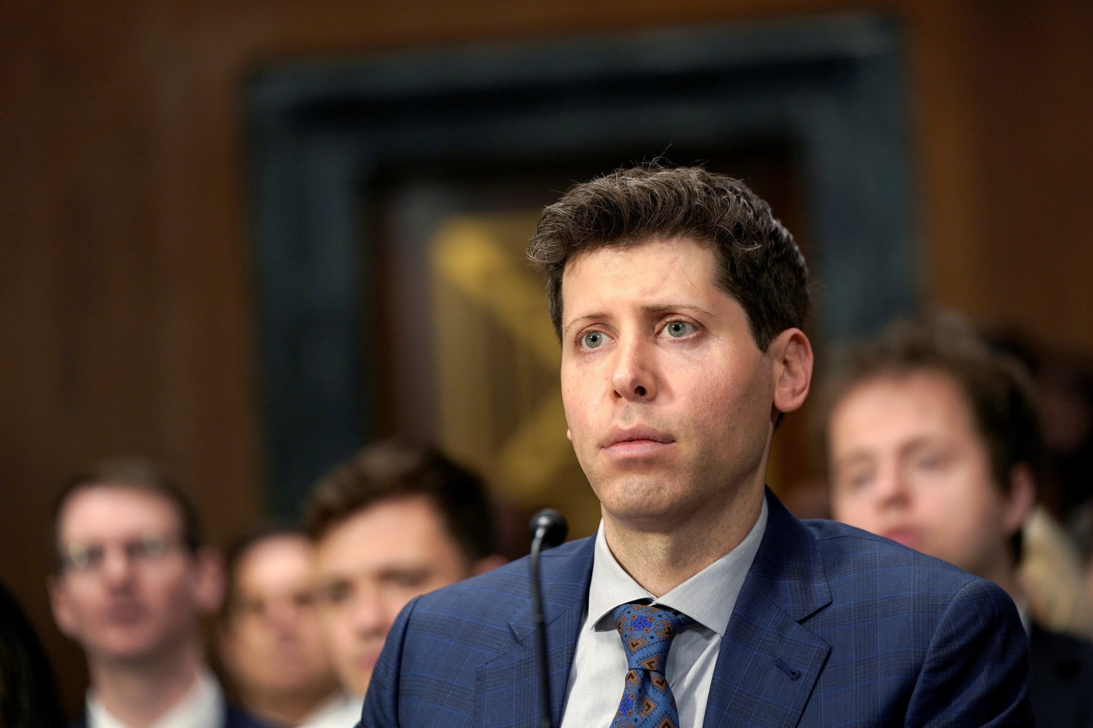 Sam Altman, CEO y cofundador de OpenAI, la empresa de inteligencia artificial (IA) responsable del chatbot ChatGPT y del generador de imágenes Dall-E. Imagen: AFP
