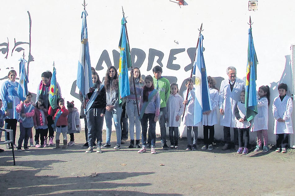 El acto en el que se impuso el nombre de Andrés Carrasco.