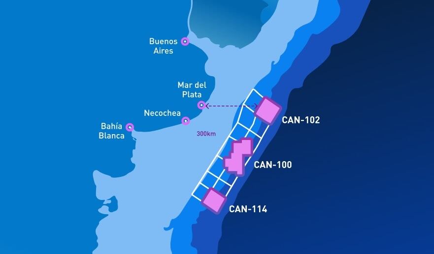 La exploración se realizará a 300 kilómetros de la costa. 