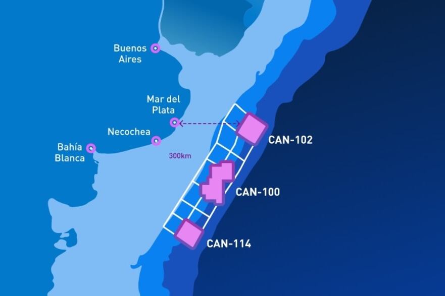 La exploración se realizará a 300 kilómetros de la costa.