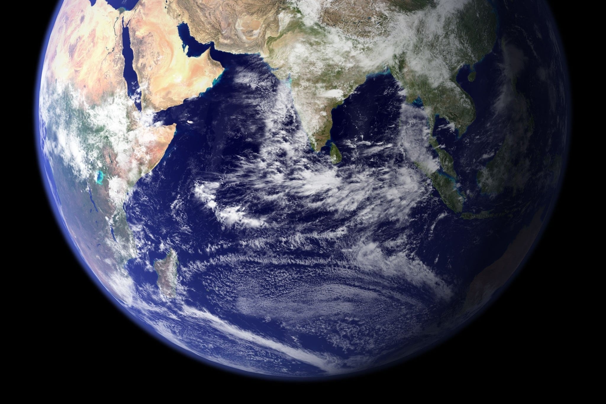 El núcleo de la Tierra podría haberse detenido para luego haber girado en sentido contrario a la superficie de la Tierra, según un estudio. Imagen: FreePik. 