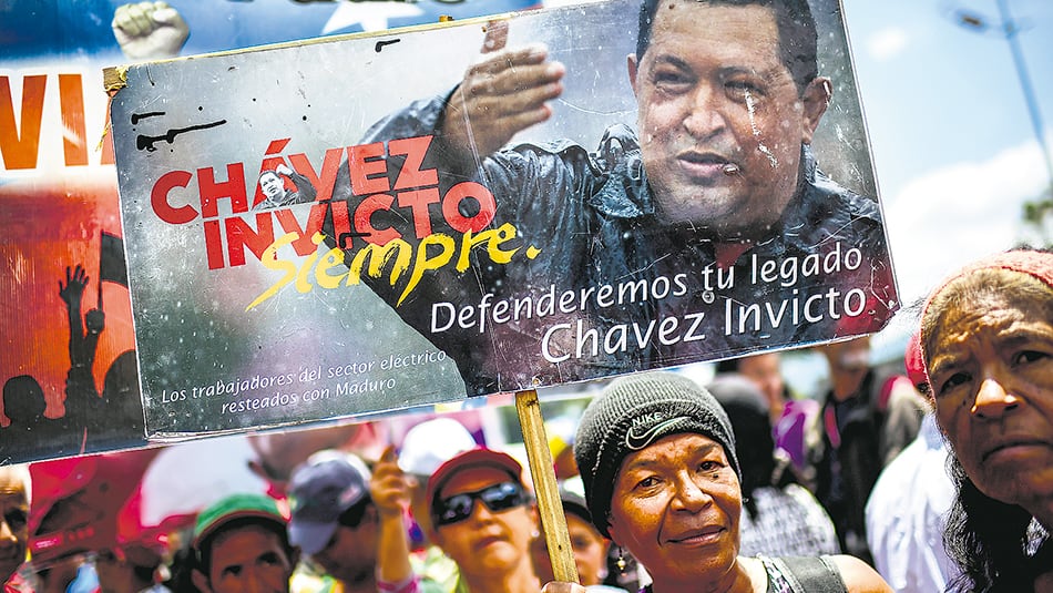 Chavismo y oposición mantienen el pulso en las calles como se vio este sábado.