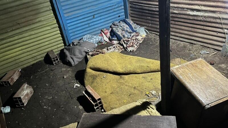 En este lugar lo encontraron y hay tres sospechosos detenidos