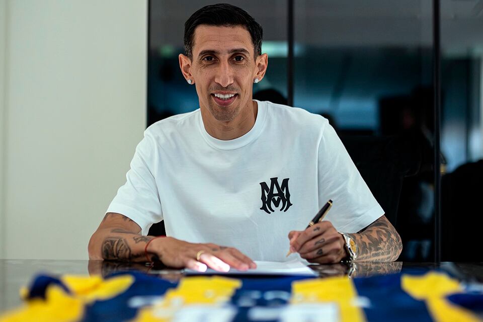 Di María se incorpora en julio al plantel canaya.