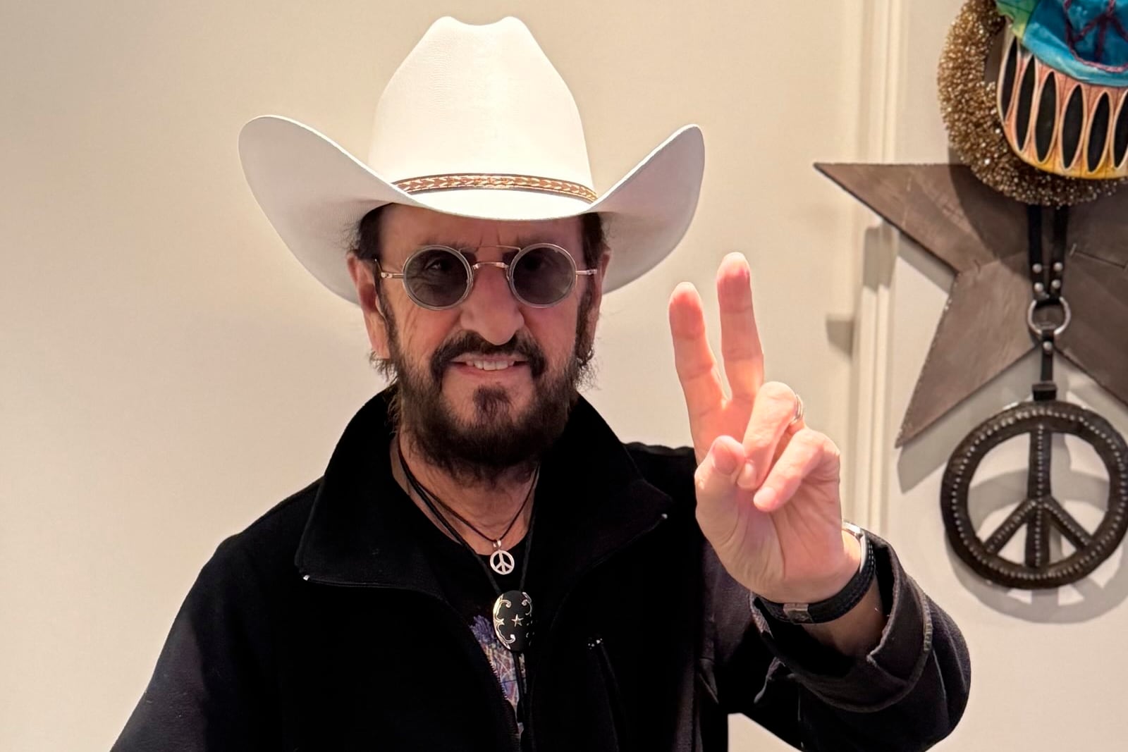 Ringo Starr, aplomado y con buen espíritu como siempre. 