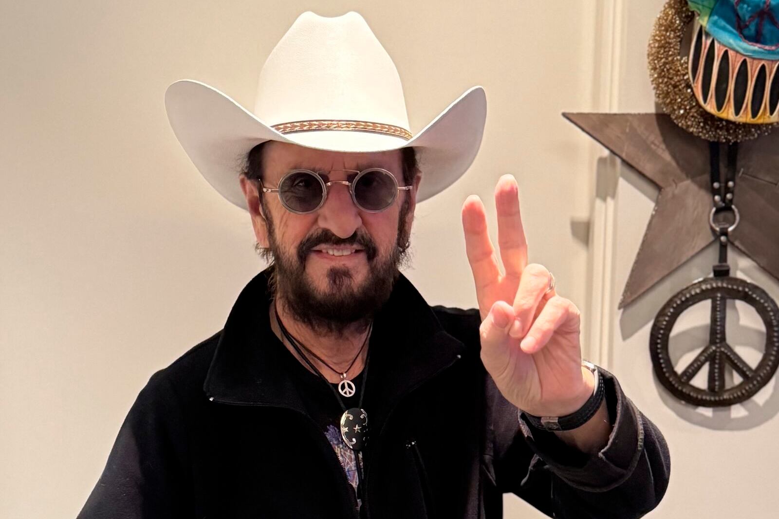 Ringo Starr, aplomado y con buen espíritu como siempre.