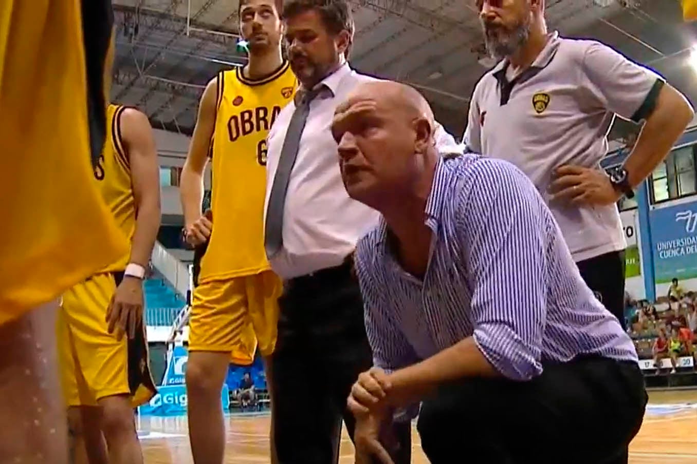 Gregorio Martínez, a punto de ebullición.