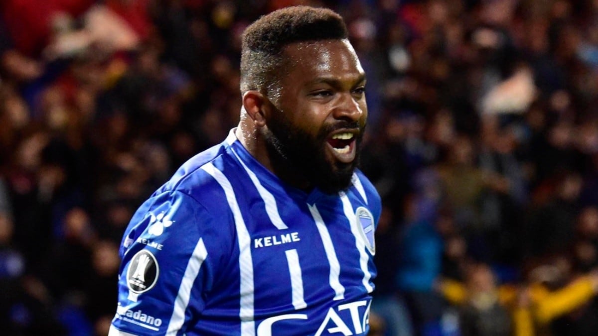 García fue el máximo artillero del Tomba en Primera División. 