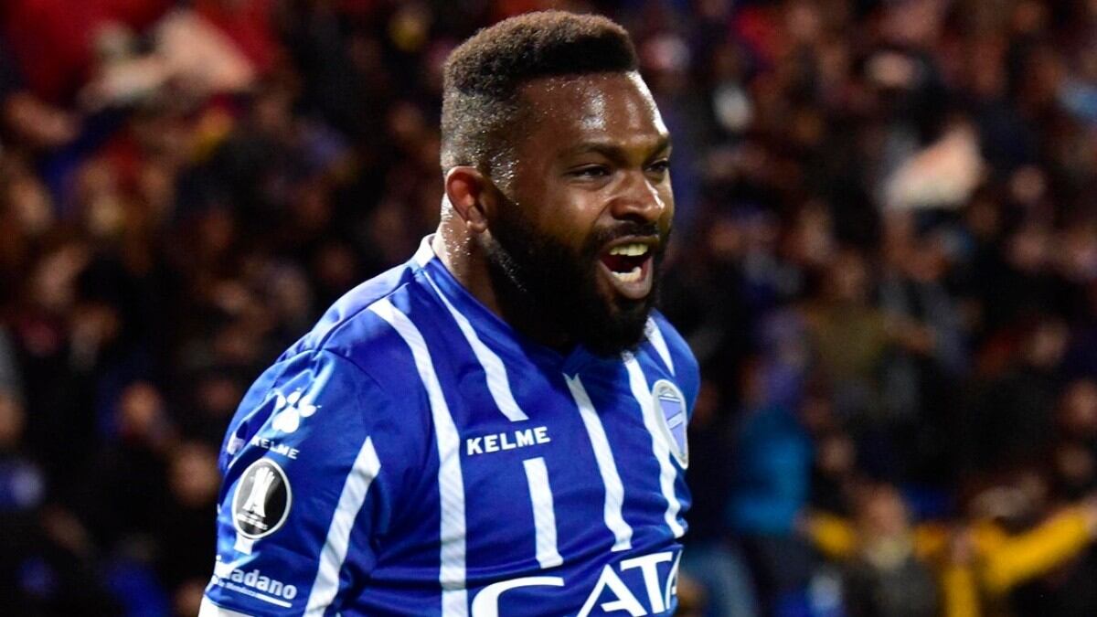 García fue el máximo artillero del Tomba en Primera División. 