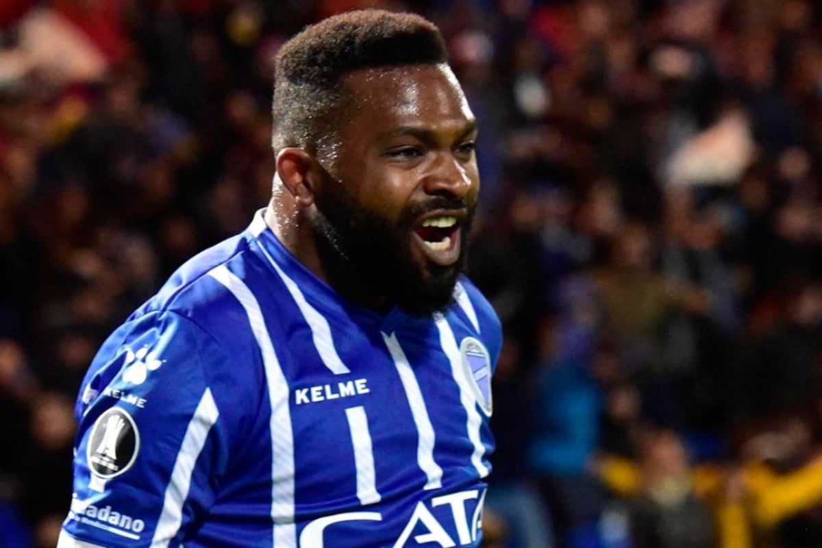 García fue el máximo artillero del Tomba en Primera División.