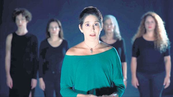 Laura Novoa, una de las actrices que participó en los spots de la campaña por el aborto legal, seguro y gratuito.