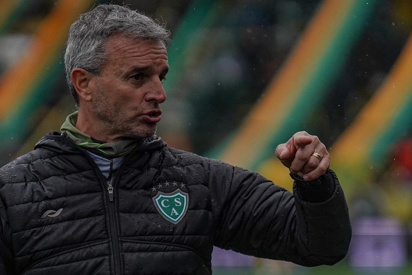 Pablo Lavallén, entrenador del Verde de Junín