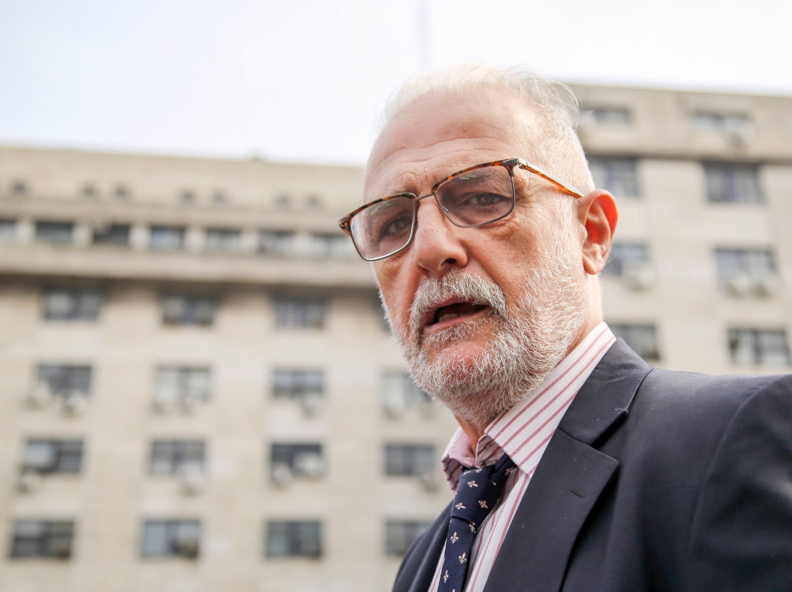 Ismael Jalil, abogado en casos de violencia institucional.