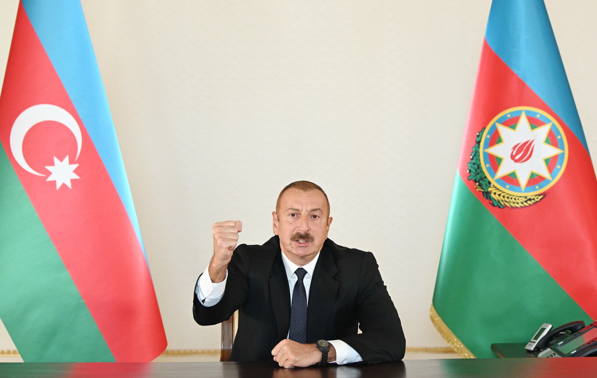 Ilham Aliyev, presidente de Azerbaiyán